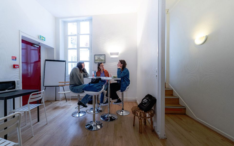 Sprachschule ELFE Paris, Aufenthaltsbereich