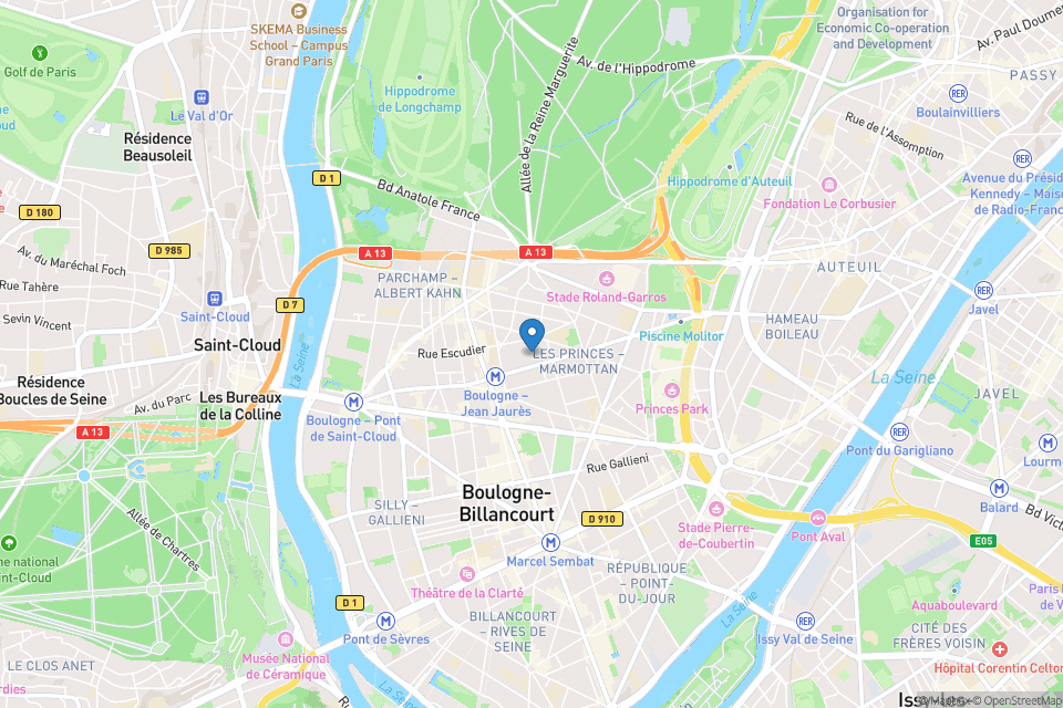 ELFE - Open Street Map